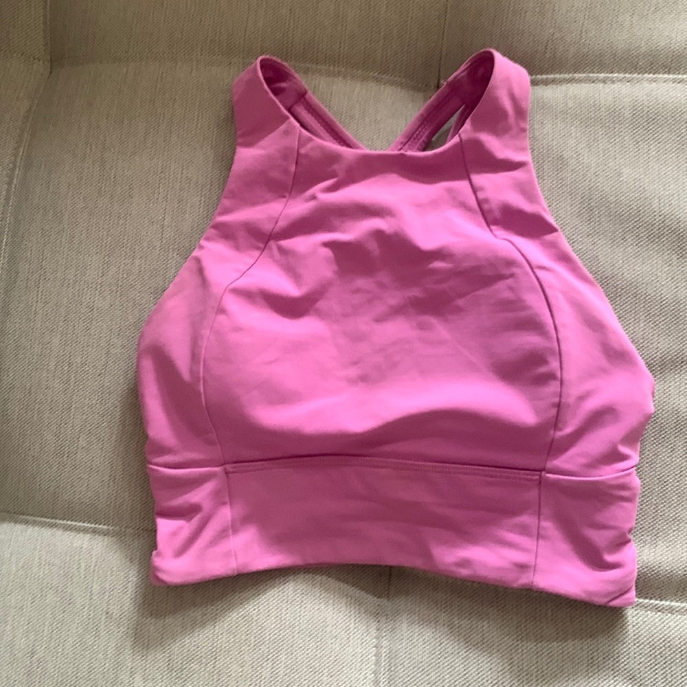Lululemon pink sports bra - Size 4